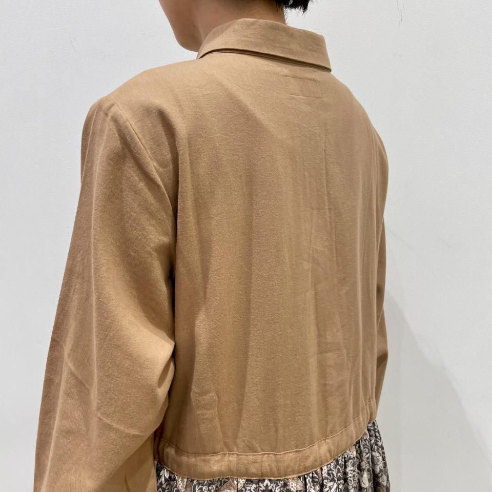 sosotto - FABRIC BY BEST OF MORRIS×ビエラ太ピンタックチビ衿