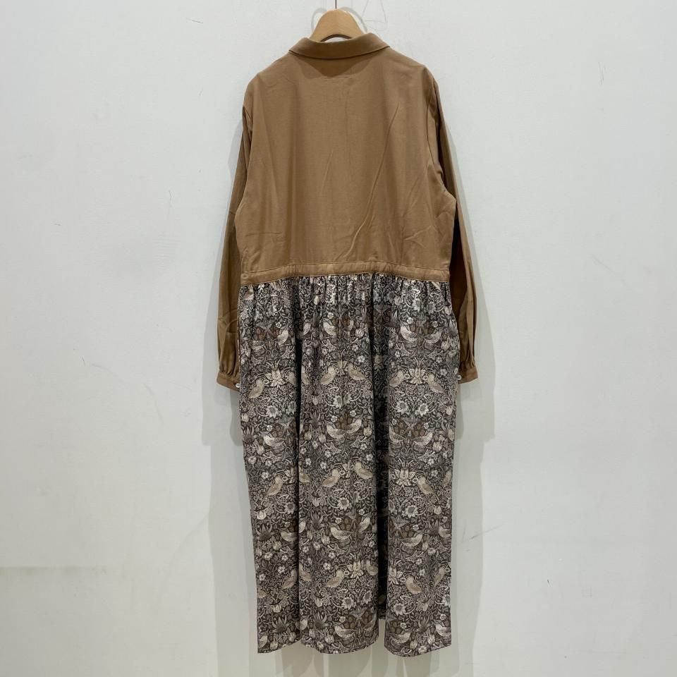 sosotto - FABRIC BY BEST OF MORRIS×ビエラ太ピンタックチビ衿