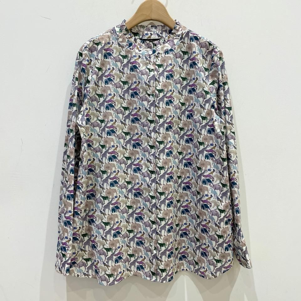 J.Sloane - スタンドフリルブラウス 【リバティコレクション】(SN2433506)