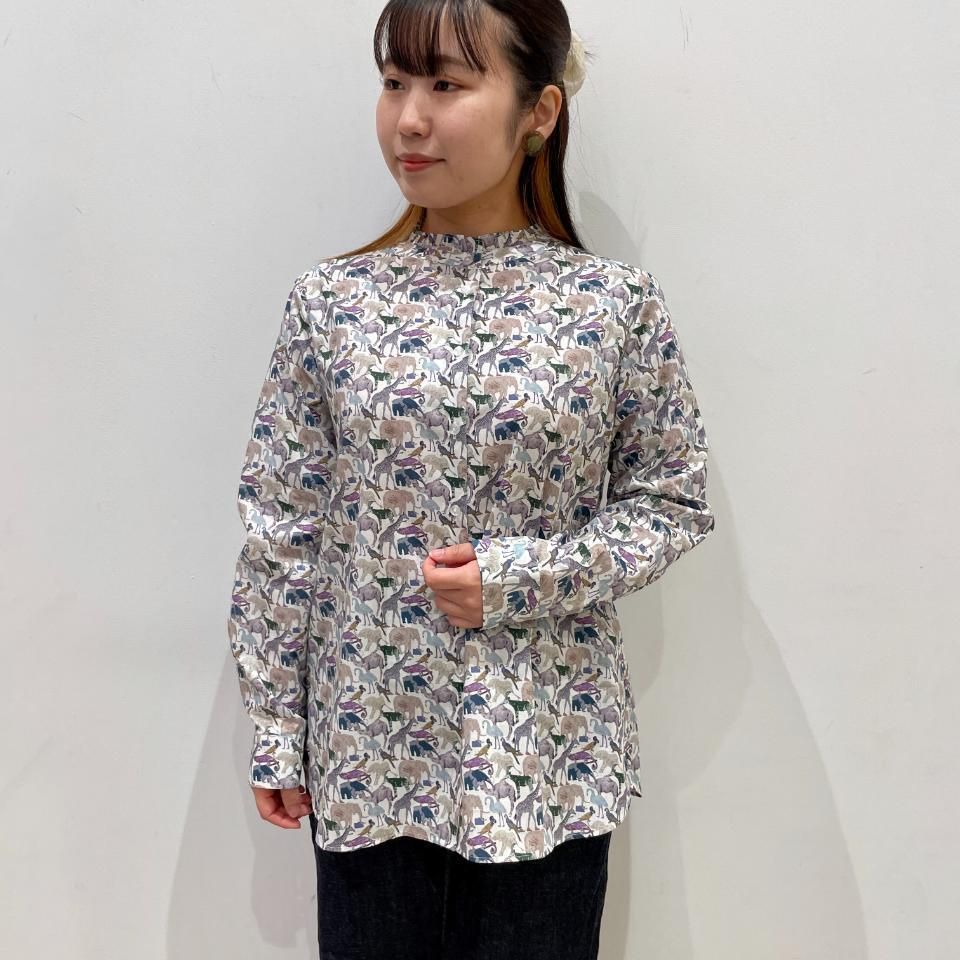 J.Sloane - スタンドフリルブラウス 【リバティコレクション】(SN2433506)