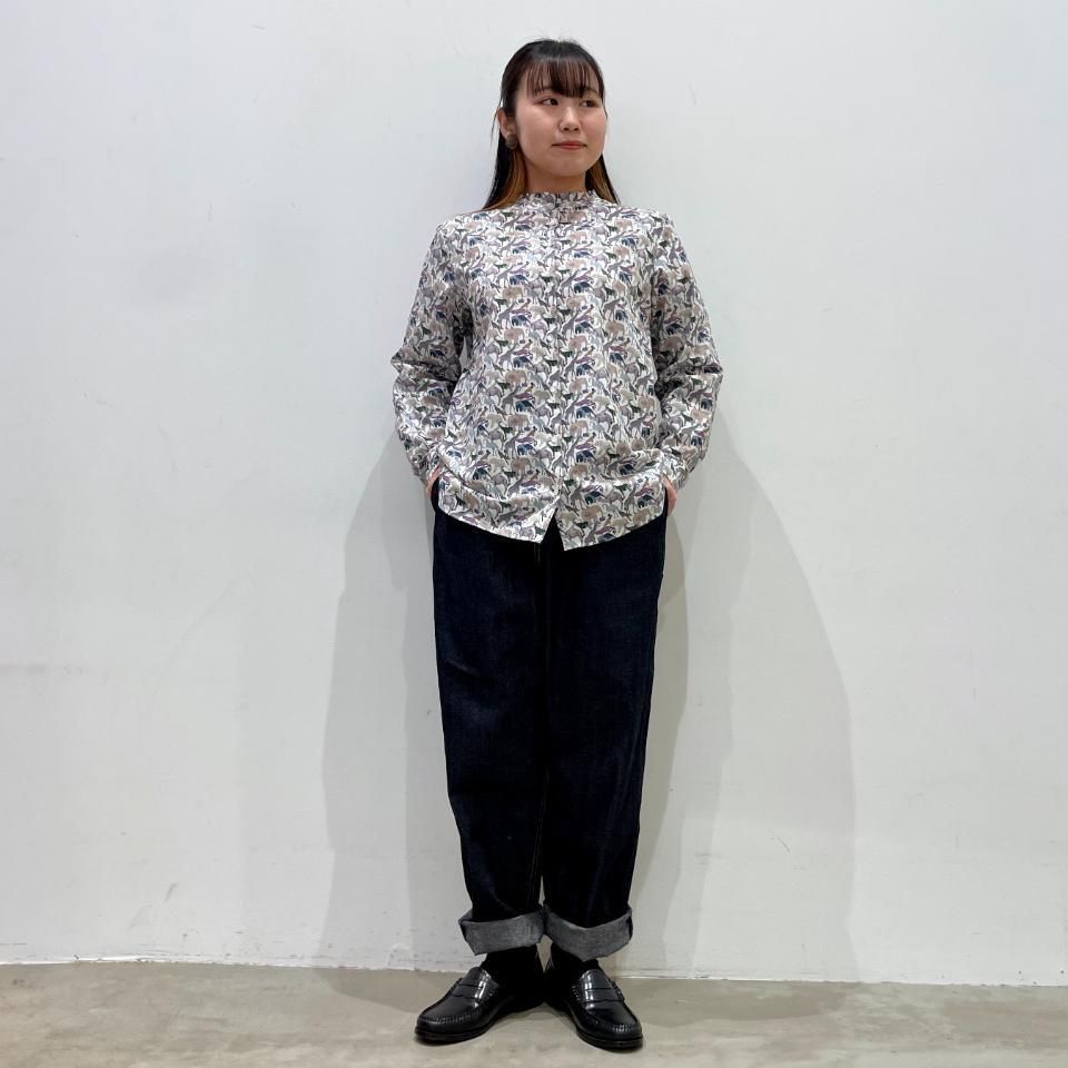 J.Sloane - スタンドフリルブラウス 【リバティコレクション】(SN2433506)