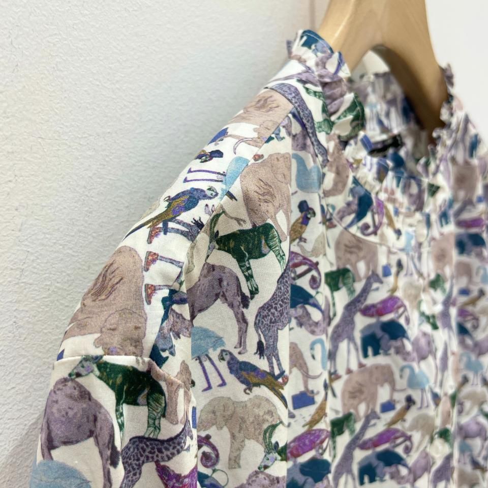 J.Sloane - スタンドフリルブラウス 【リバティコレクション】(SN2433506)