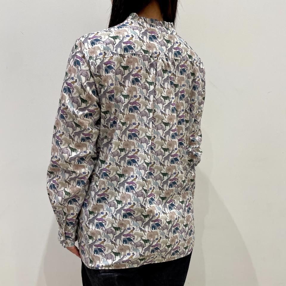 J.Sloane - スタンドフリルブラウス 【リバティコレクション】(SN2433506)