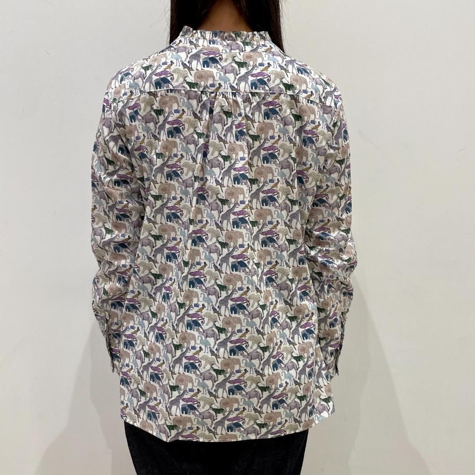 J.Sloane - スタンドフリルブラウス 【リバティコレクション】(SN2433506)