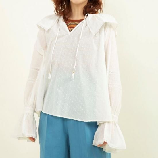 CHILD WOMAN - Dot and Stripes䥹Υåȥɥӡ 㥶졼ߥ֥饦 (1101BL002251) 谷