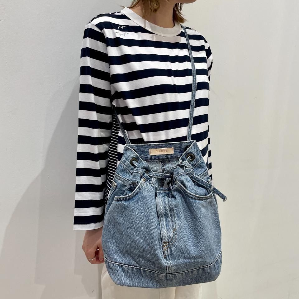 SOMETHING - DRAWSTRING BAG（SAK001） - Sheth Online Store - シス