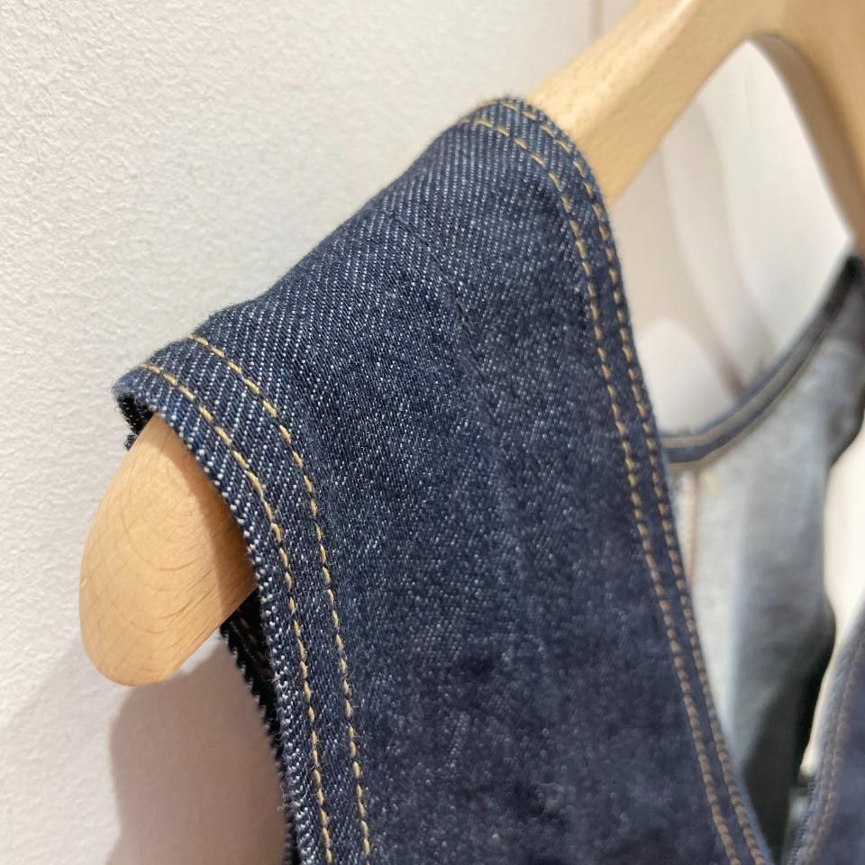 SOMETHING - ペプラムデニムビスチェ（ST123） - Sheth Online Store