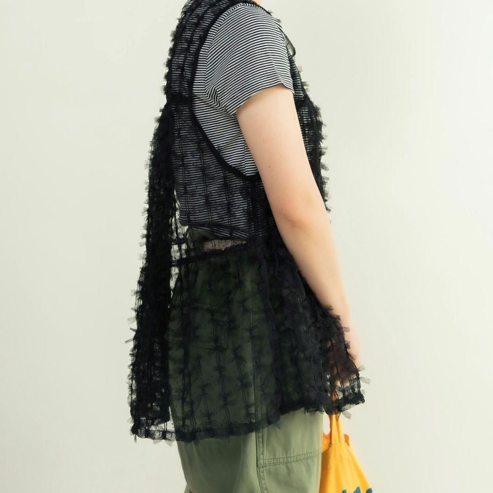 ドットアンドストライプス Dot and Striper　新品レースベスト 2025年最新】Dot＆Stripes CHILD WOMAN レディース ベスト・ジレ