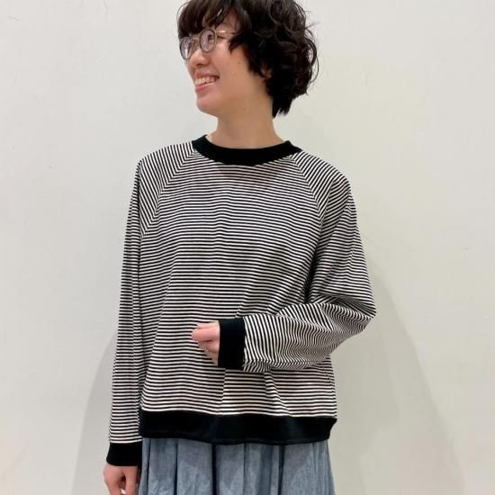SARAHWEAR - Cecil Vintage Border Jersey Raglan TeeC91355