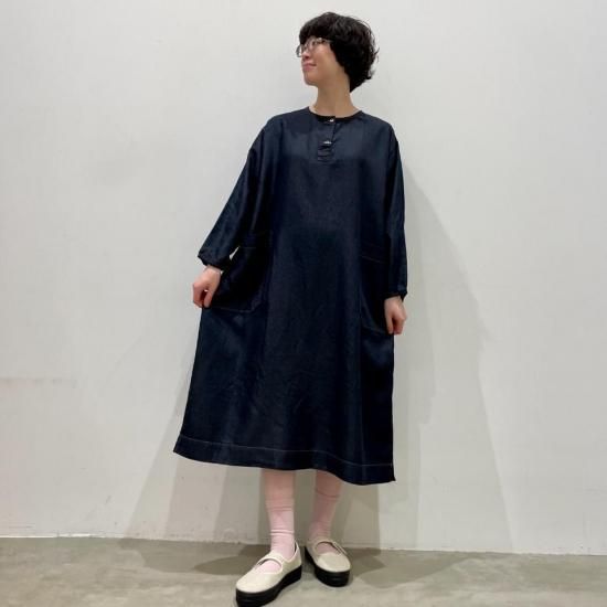 SARAHWEAR - Worker's DressCotton/Tencel Denim TwillC71266