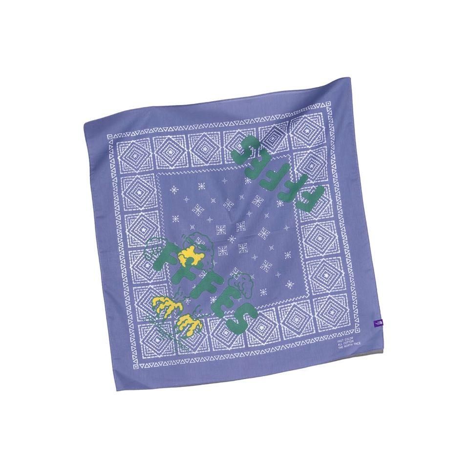 Palace The North Face Purple Label バンダナ THE NORTH FACE PURPLE LABEL - FFFES Graphic Bandana