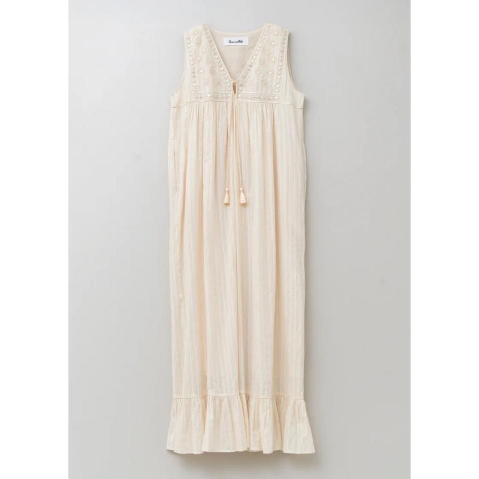 JI FU　sara mallika　DRESS アンダードレス付 中古・古着通販】sara mallika (サラマリカ) Tile Pattern