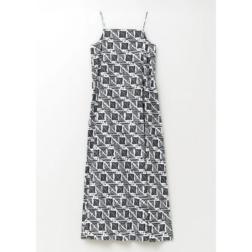 サラマリカ　COTTON POPLIM PRINT CAMI DRESS Sara mallika - Cotton Poplin Print Cami Dress（020551SM1