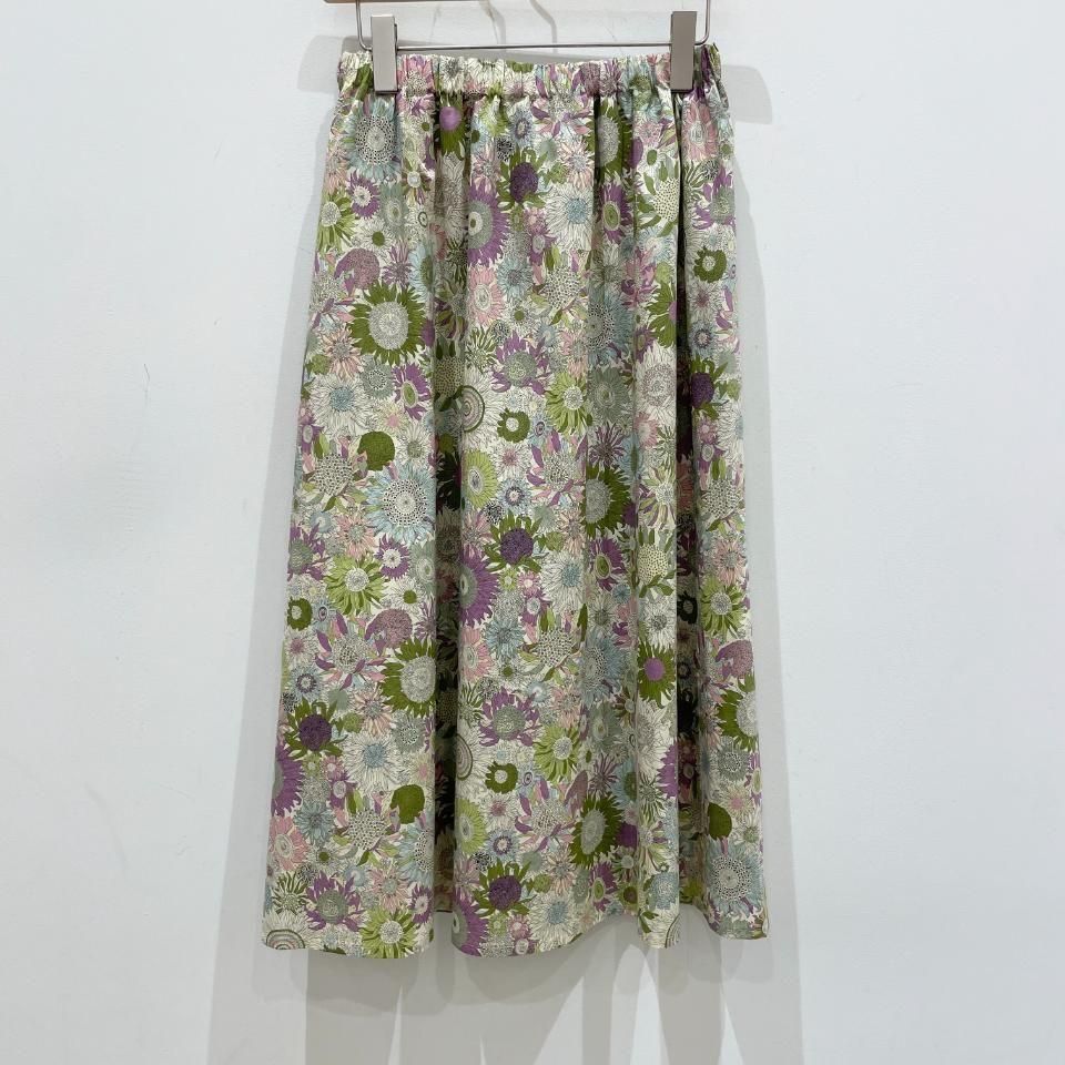 Parkes Liberty リバティプリント ギャザースカート Parkes - ギャザースカート 【リバティコレクション