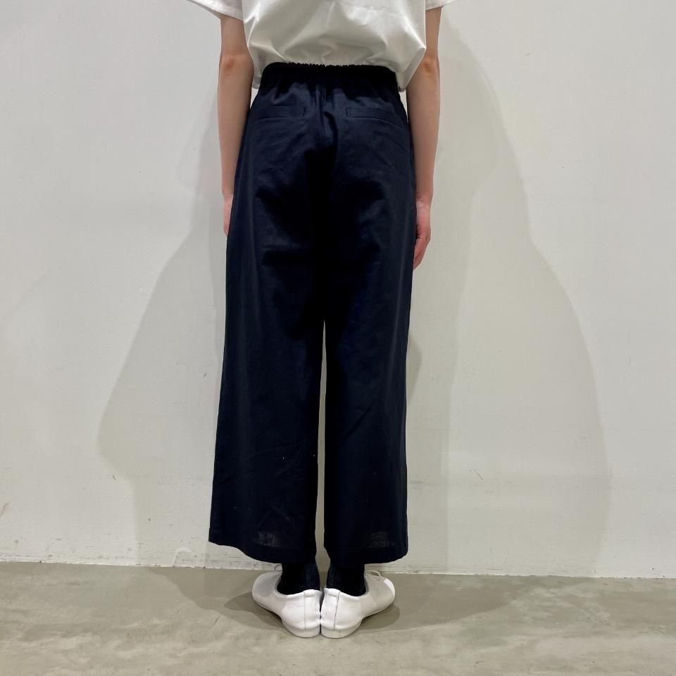 vent d'ouest コットンリネン ライトデニムワッシャーパンツ 38