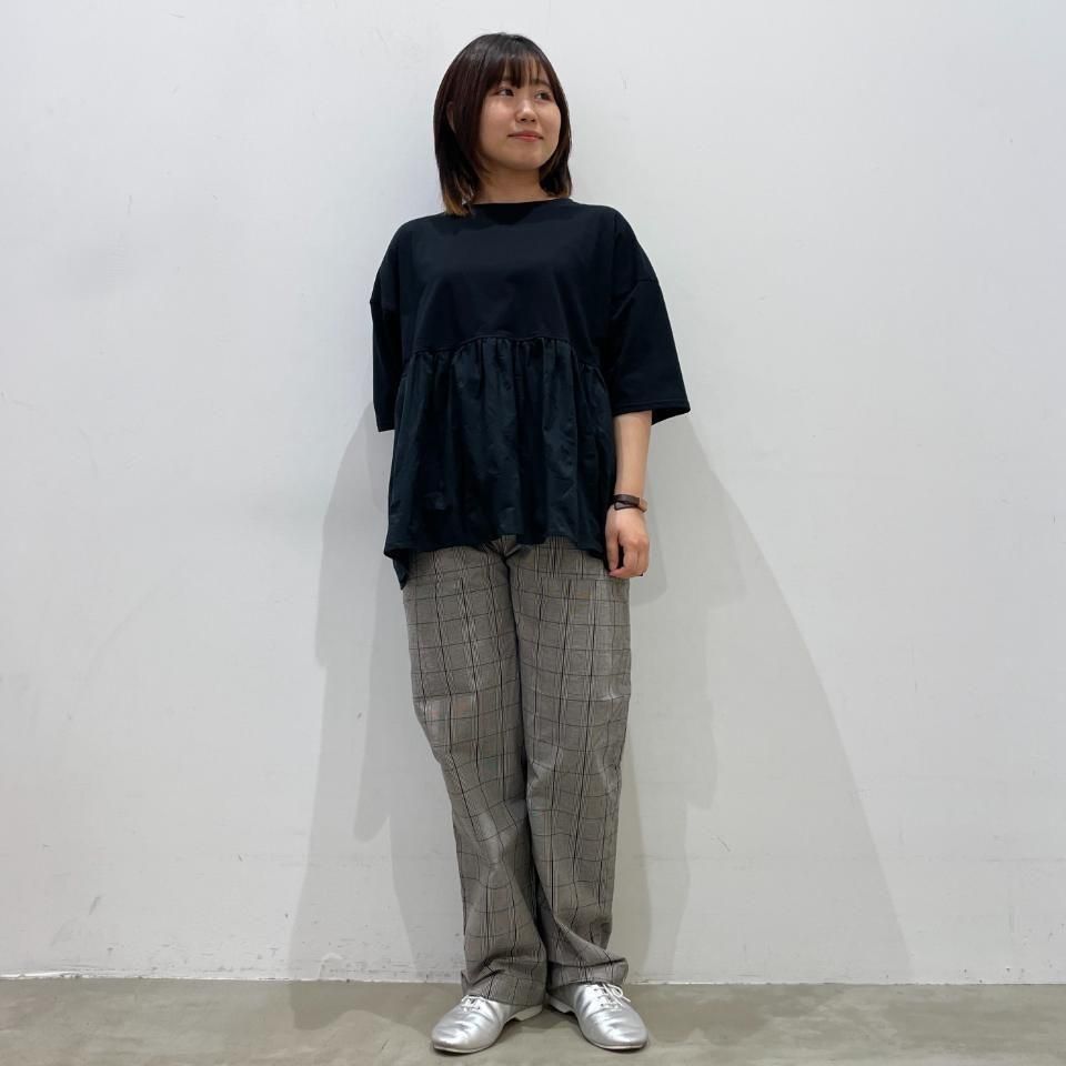 SARAHWEAR - ＜Narumu＞Check Soft tapered Pants（C30572） - Sheth
