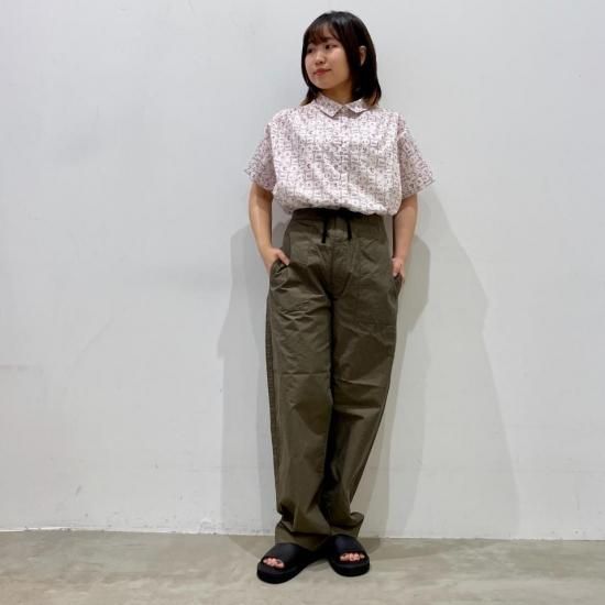 SARAHWEAR - NarumuDump Cloth Soft tapered PantsC30571