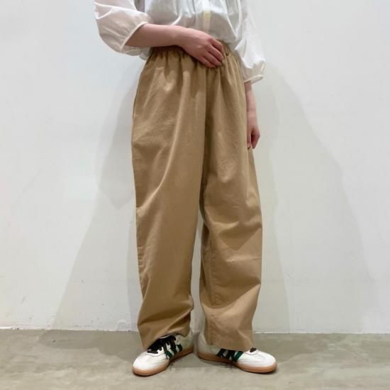 ONTADE公式｜SARAHWEAR サラウェア コットンリネンデニムパンツ