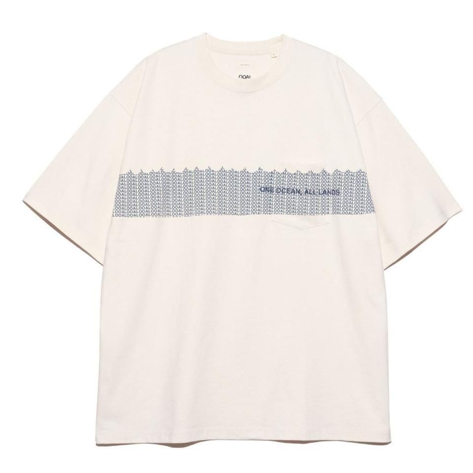 新品 nanamica OOAL L/S Photo Print Tee EC nanamica OOAL L/S Photo Print Tee Beige （ナナミカ OOAL