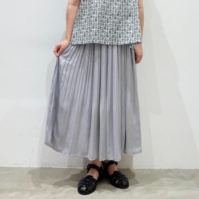 sosotto - アンティークサテン消しプリーツスカート 78cm（42532327