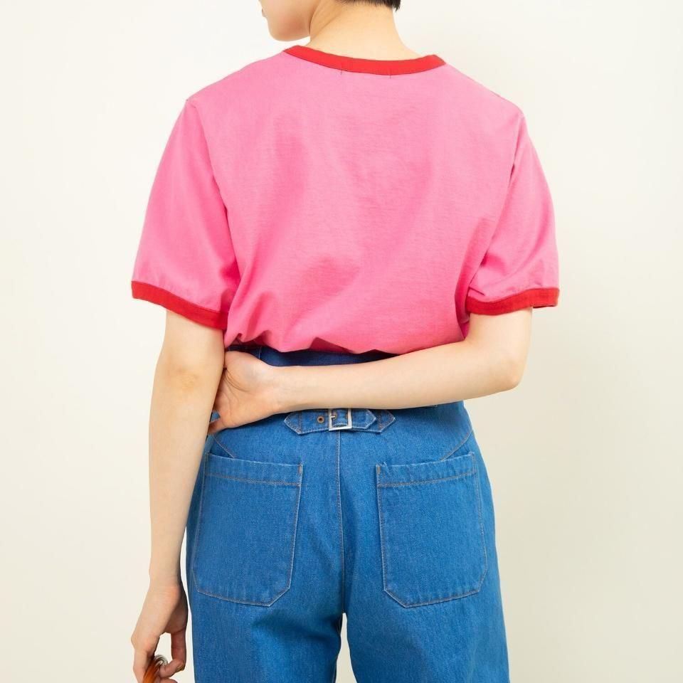 【新品・未使用】jumpone ハンドダイグラデーションTシャツ (ピンク) 新品・未使用】jumpone ハンドダイグラデーションTシャツ (ピンク)