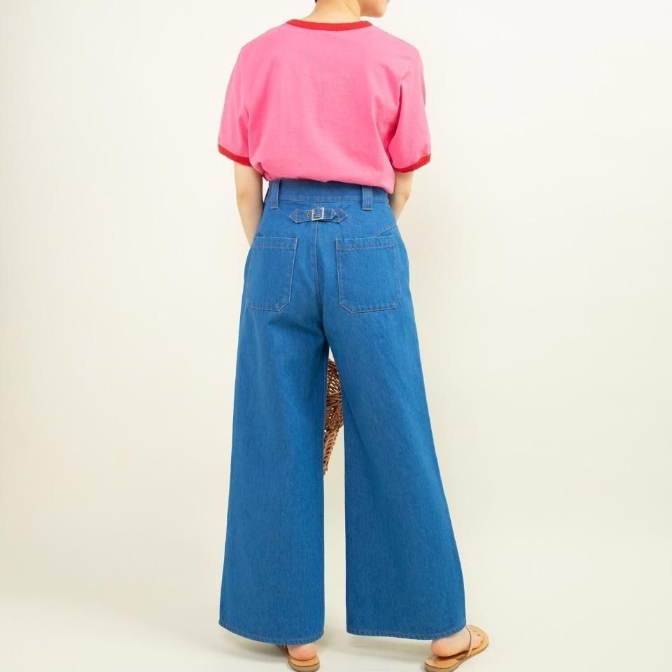 CHILD WOMAN - 40/2天竺 SOCKSリンガーTシャツ (0101CT021251) 正規