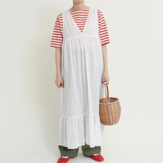 CHILD WOMAN - Dot and Stripes䤫ߥ㥫 Ρ꡼֥ԡ (1101OP003252) 谷
