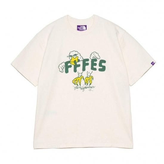 ノースフェイス パープルレーベル PATCHWORK H/S TEE ホワイト THE NORTH FACE PURPLE LABEL PATCHWORK H/S TEE OFF WH 20SS-I