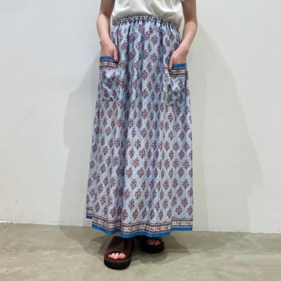 SARAHWEAR - Byon Byon Skirt Indian Rayon printC21850