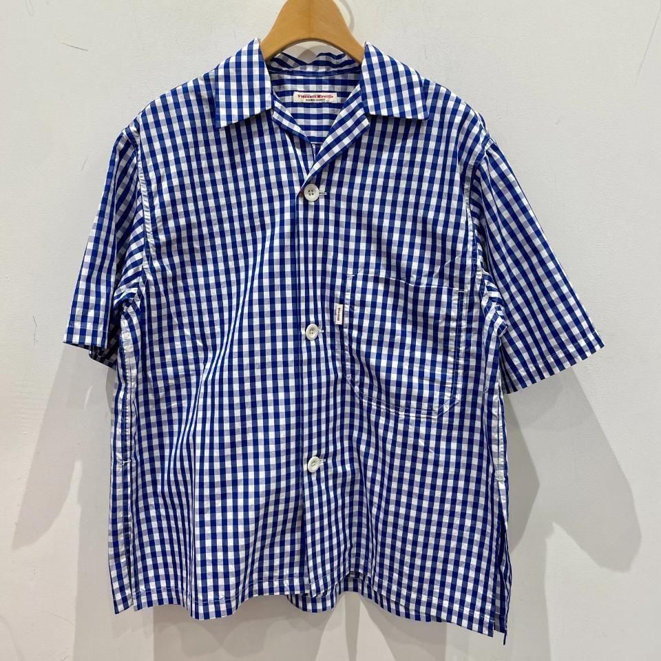 MEER. OPEN COLLER SHORT SHIRT 試着のみ meer. OPEN COLLAR SHORT SHIRT