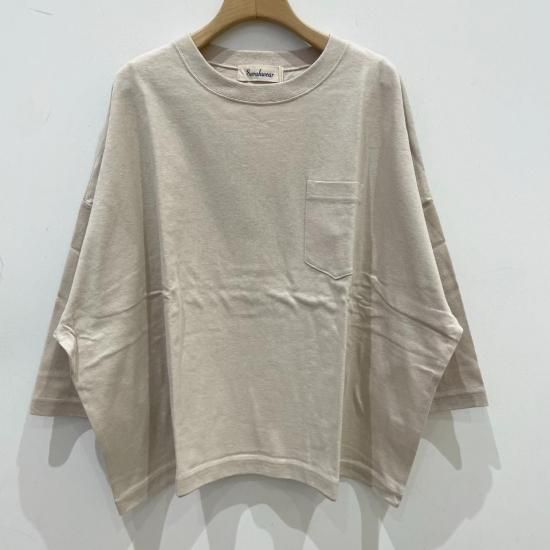 SARAHWEAR - ECO Cotton Jersey Super Big T-shirtC91396