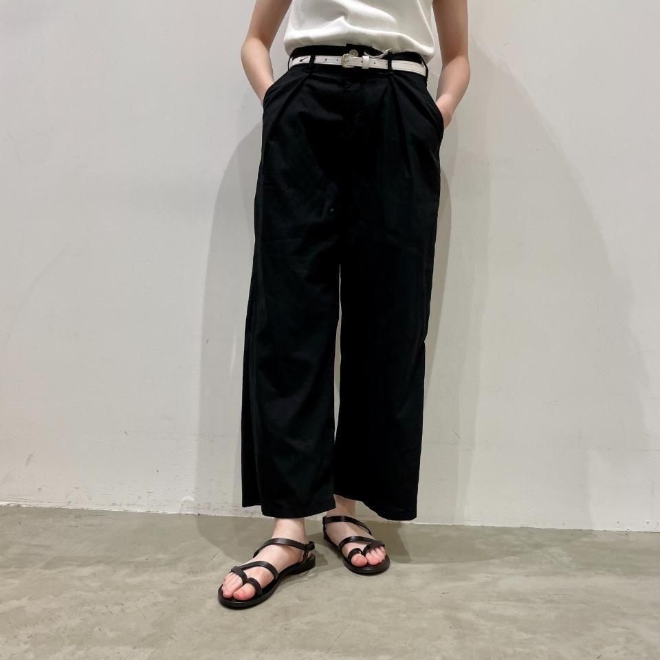 SOMETHING - タックワイドパンツ（SN765S） - Sheth Online