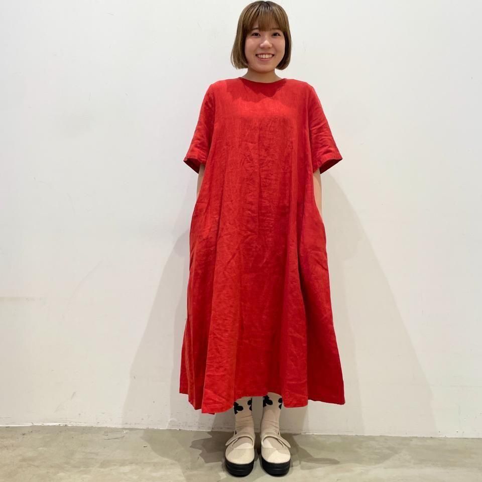 ina - 後切替タックワンピース（252121） - Sheth Online Store - シス