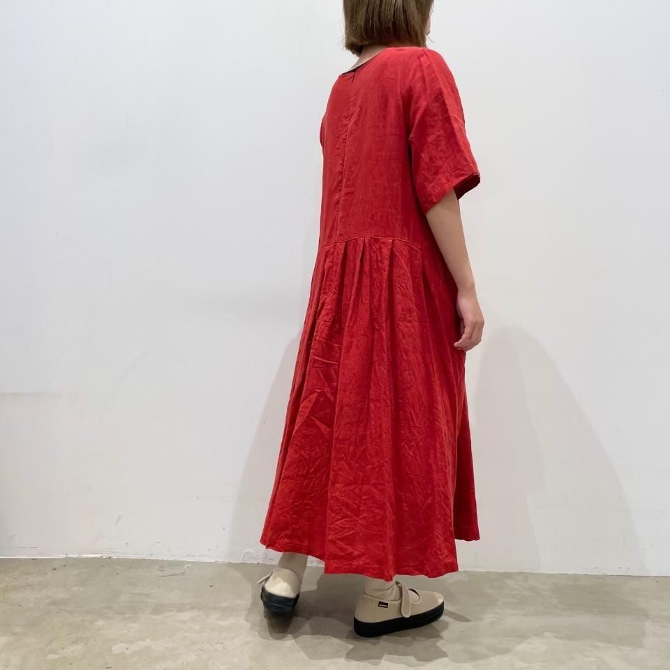 ina - 後切替タックワンピース（252121） - Sheth Online Store - シス