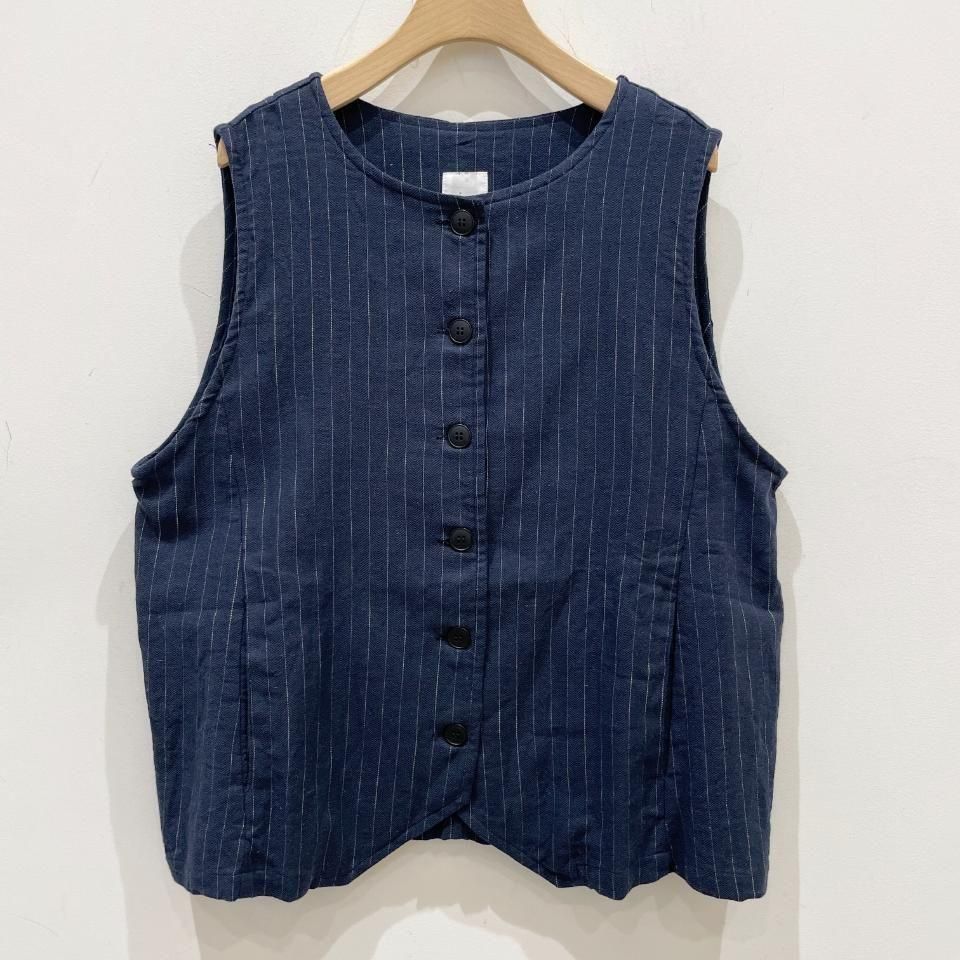 【新品】　ina 綿麻ベスト 楽天市場】ina イナ aranciato別注 リネン コットン ギャバジン