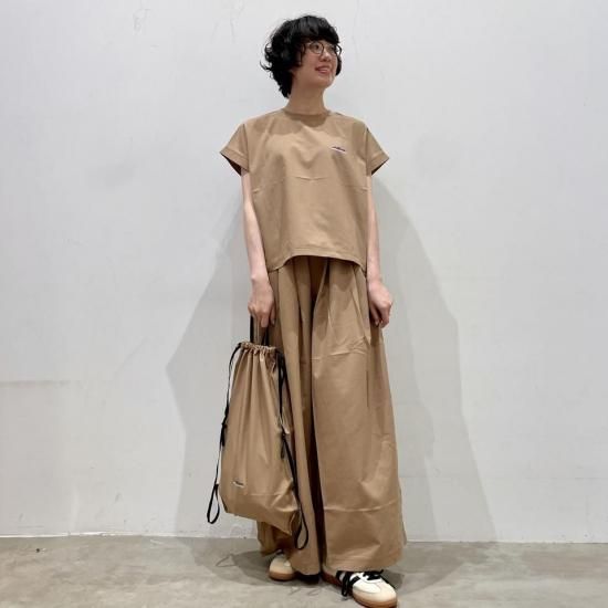 THOUSAND MILE - FRENCH SLEEVE SHIRTWIDE PANTS SETTM251HA00762谷
