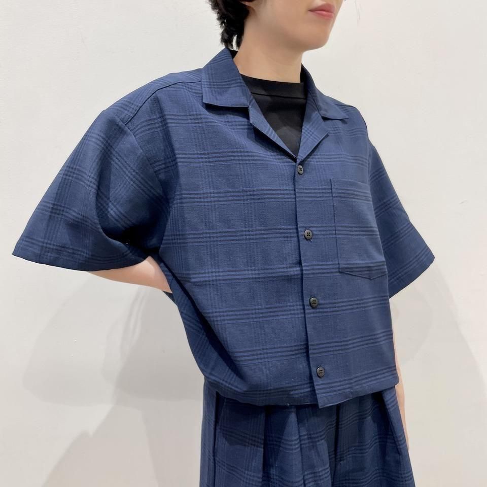 THOUSAND MILE - SHORT SLEEVE SHIRT CHECK(TM251LC00232)正規取扱商品