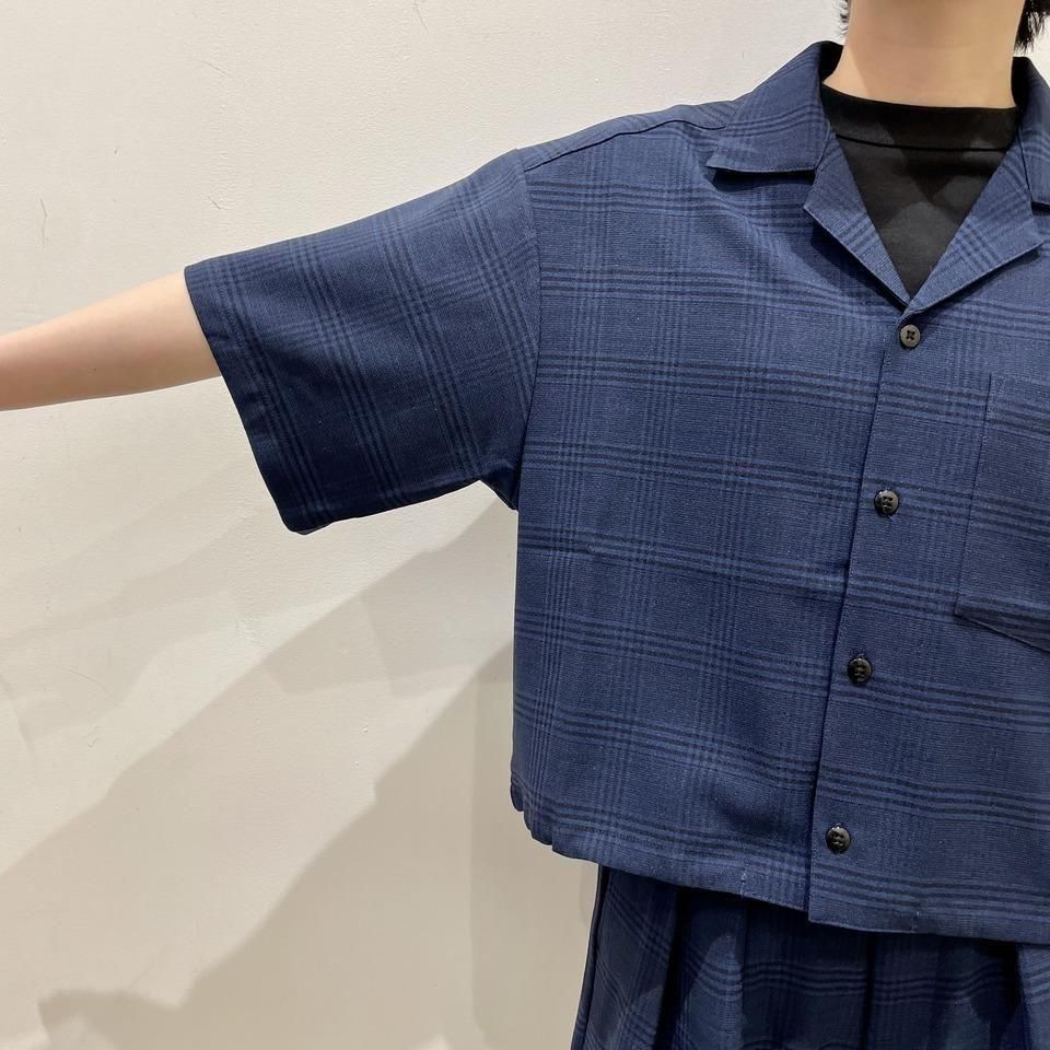 THOUSAND MILE - SHORT SLEEVE SHIRT CHECK(TM251LC00232)正規取扱商品