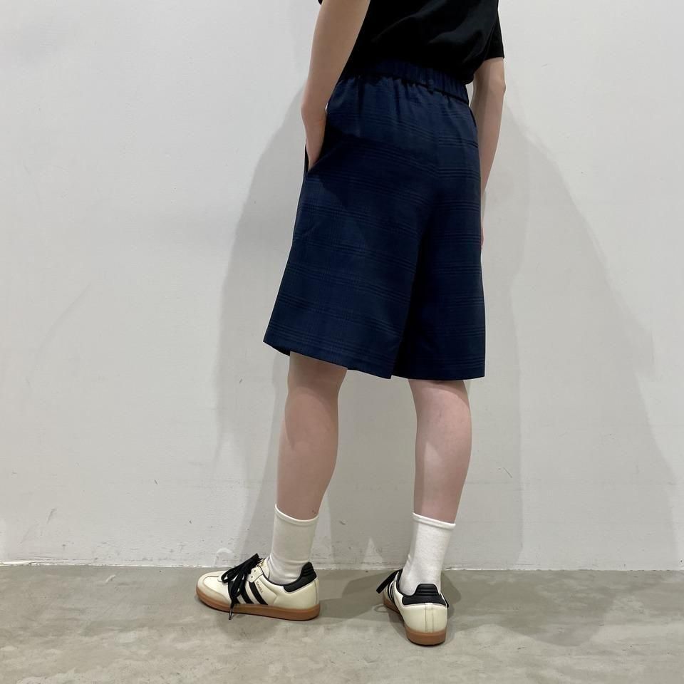 THOUSAND MILE - TUCK SHORT PANTS CHECK(TM251LC00242)正規取扱商品