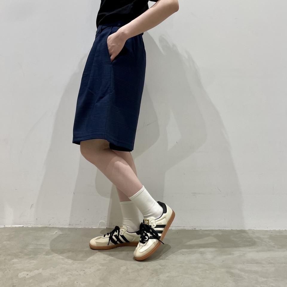 THOUSAND MILE - TUCK SHORT PANTS CHECK(TM251LC00242)正規取扱商品