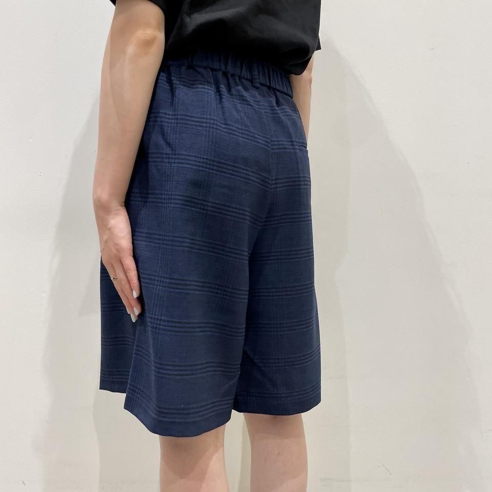 THOUSAND MILE - TUCK SHORT PANTS CHECK(TM251LC00242)正規取扱商品