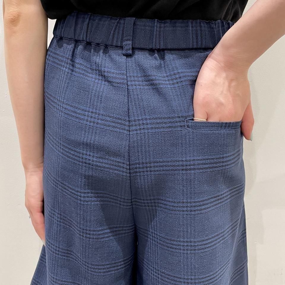 THOUSAND MILE - TUCK SHORT PANTS CHECK(TM251LC00242)正規取扱商品