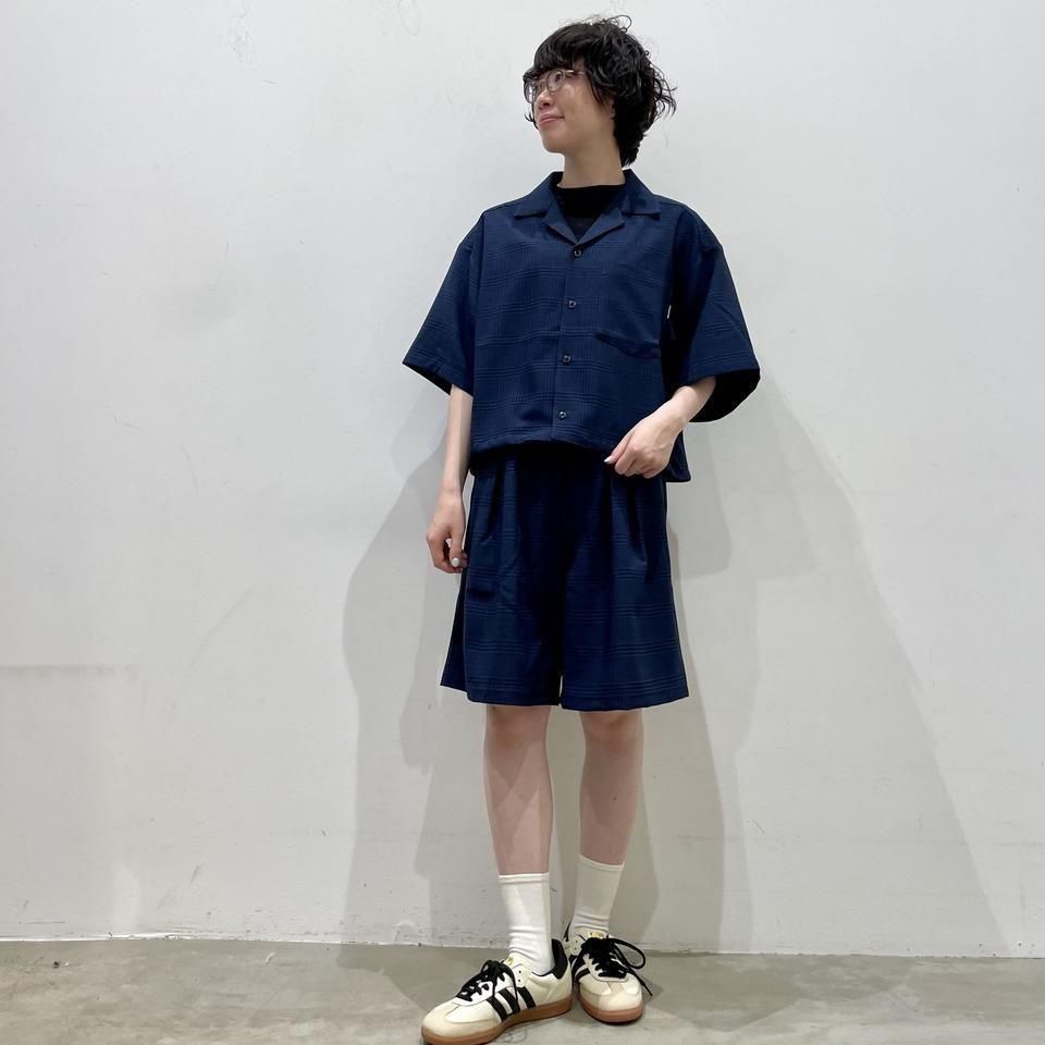 THOUSAND MILE - TUCK SHORT PANTS CHECK(TM251LC00242)正規取扱商品