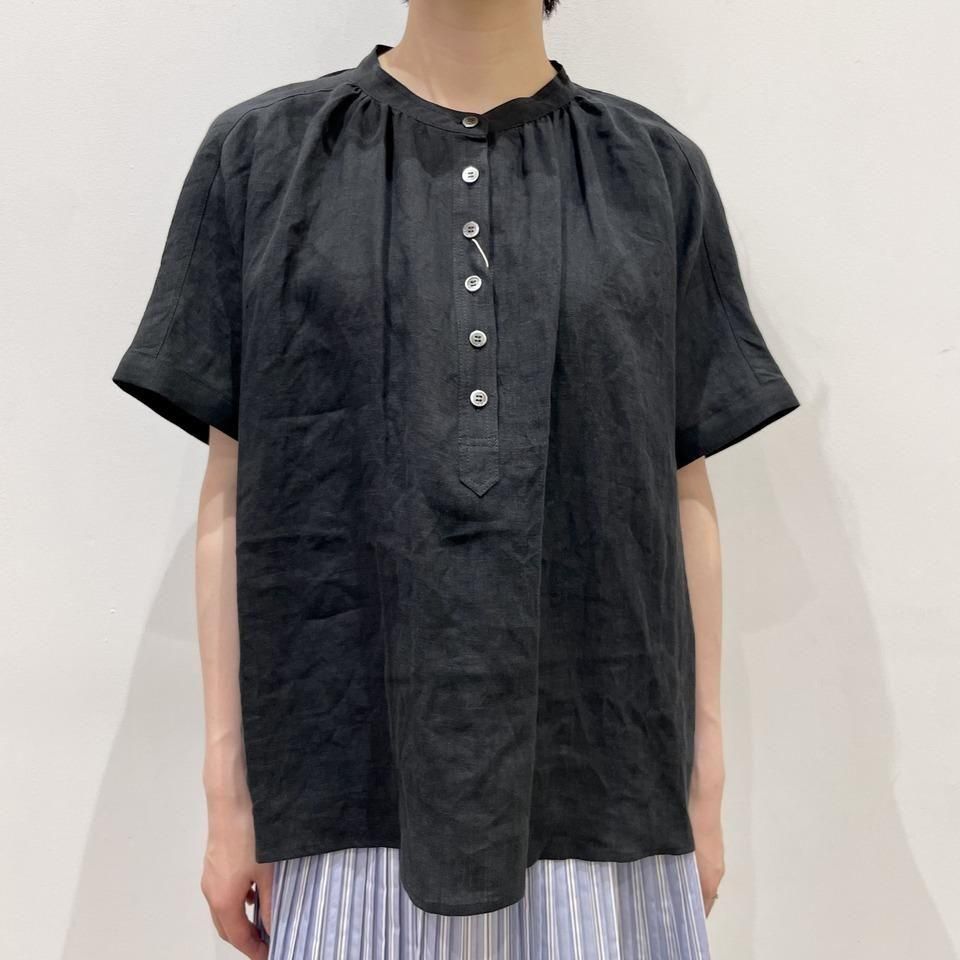 Vent d'ouest - 60フレンチリネン ヘンリーネックシャツ(VE19520)