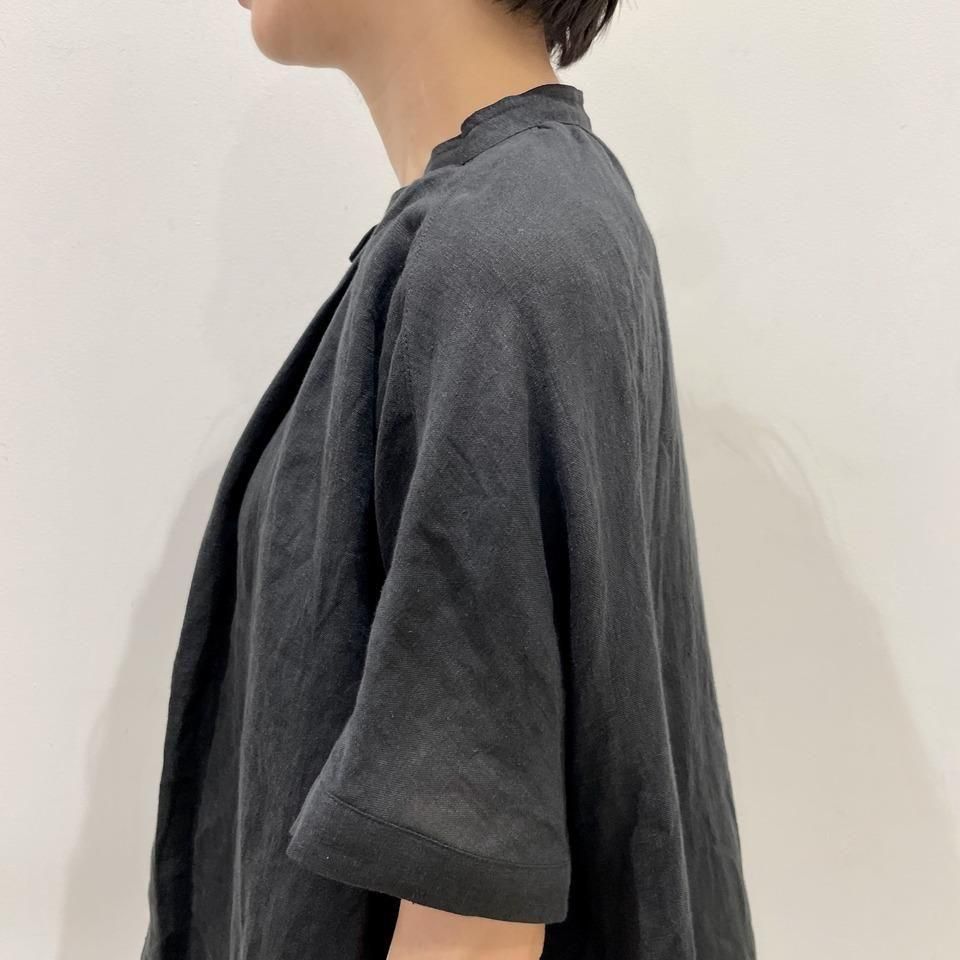 Vent d'ouest - 60フレンチリネン ヘンリーネックシャツ(VE19520)