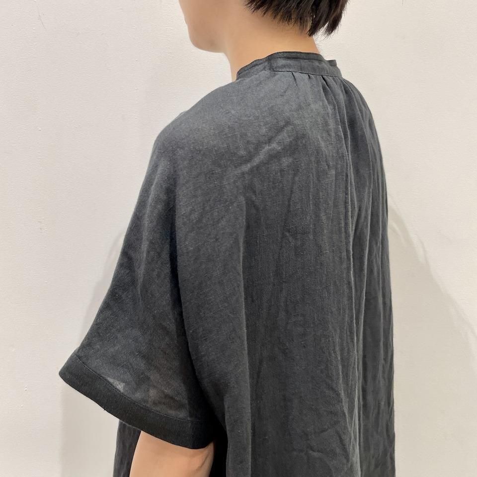 Vent d'ouest - 60フレンチリネン ヘンリーネックシャツ(VE19520)