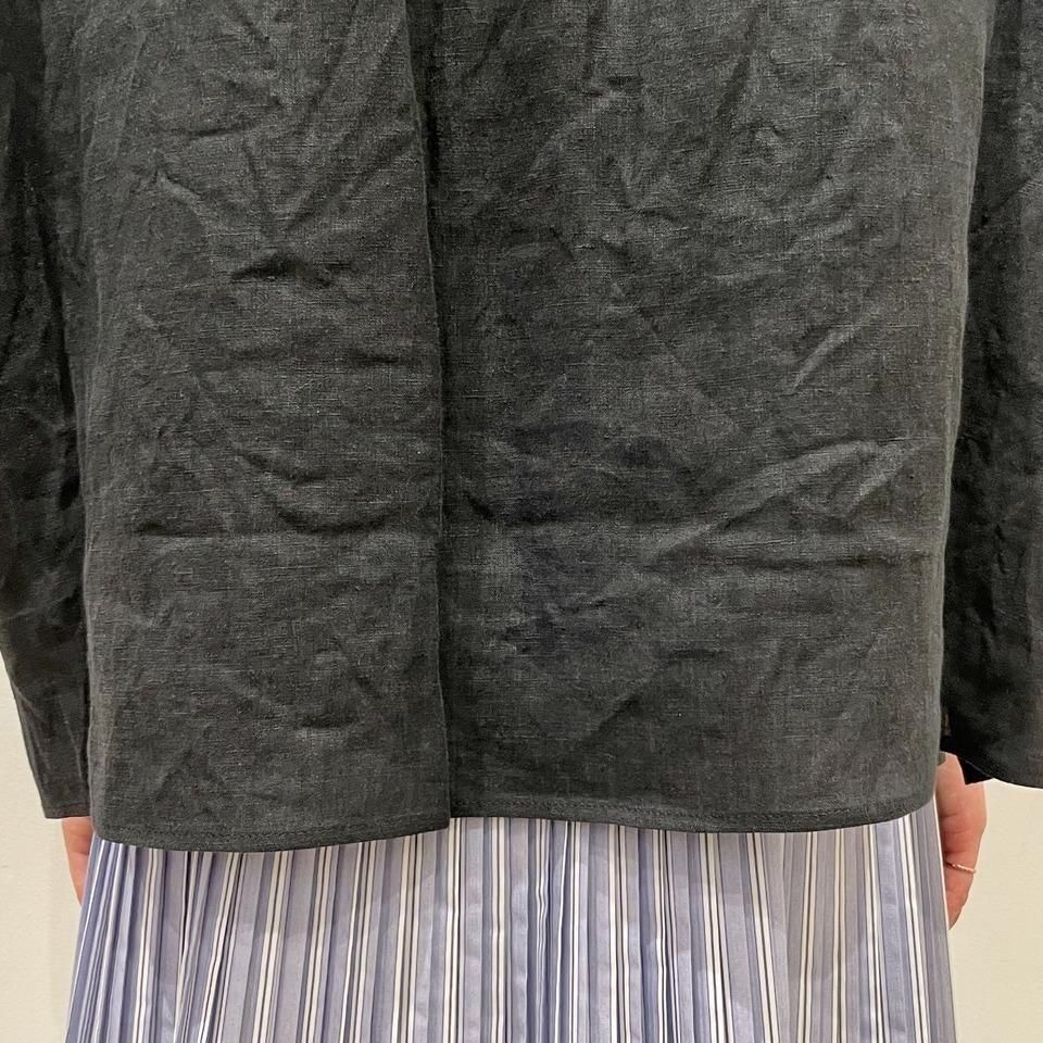 Vent d'ouest - 60フレンチリネン ヘンリーネックシャツ(VE19520)