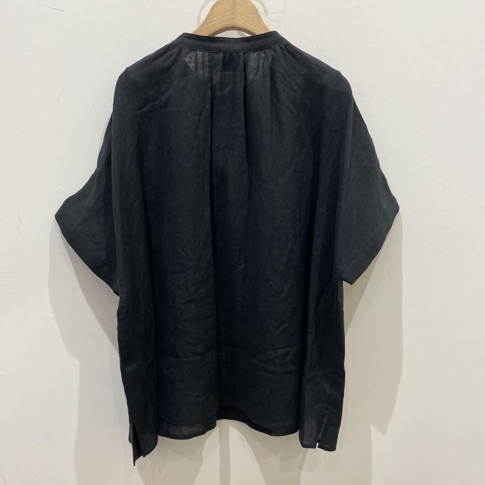 Vent d'ouest - 60フレンチリネン ヘンリーネックシャツ(VE19520)