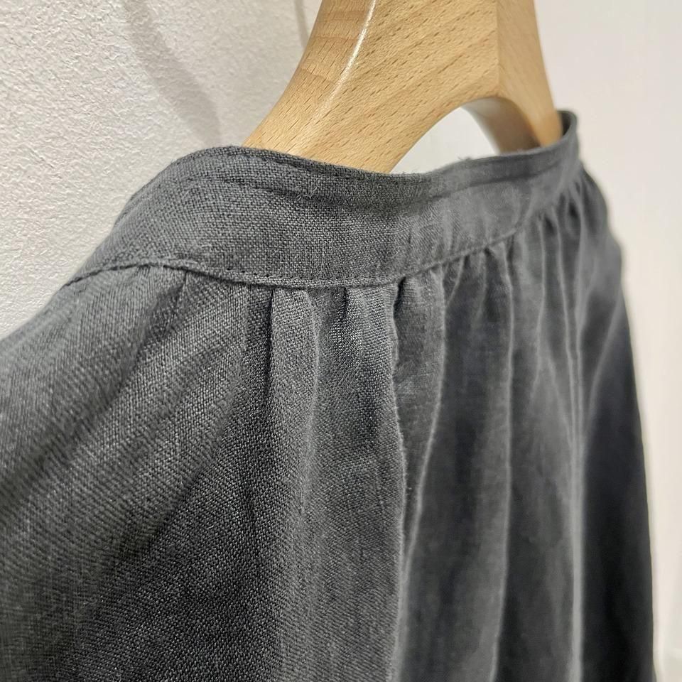 Vent d'ouest - 60フレンチリネン ヘンリーネックシャツ(VE19520)