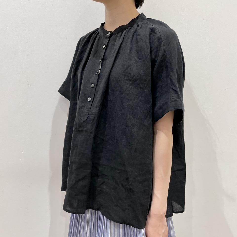 Vent d'ouest - 60フレンチリネン ヘンリーネックシャツ(VE19520)